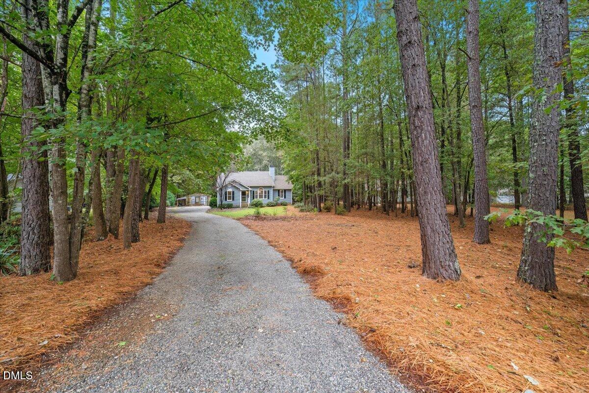 5216 Relay Way Raleigh, NC 27603 - Photo 3 of 27 a view of outdoor space with deck and trees