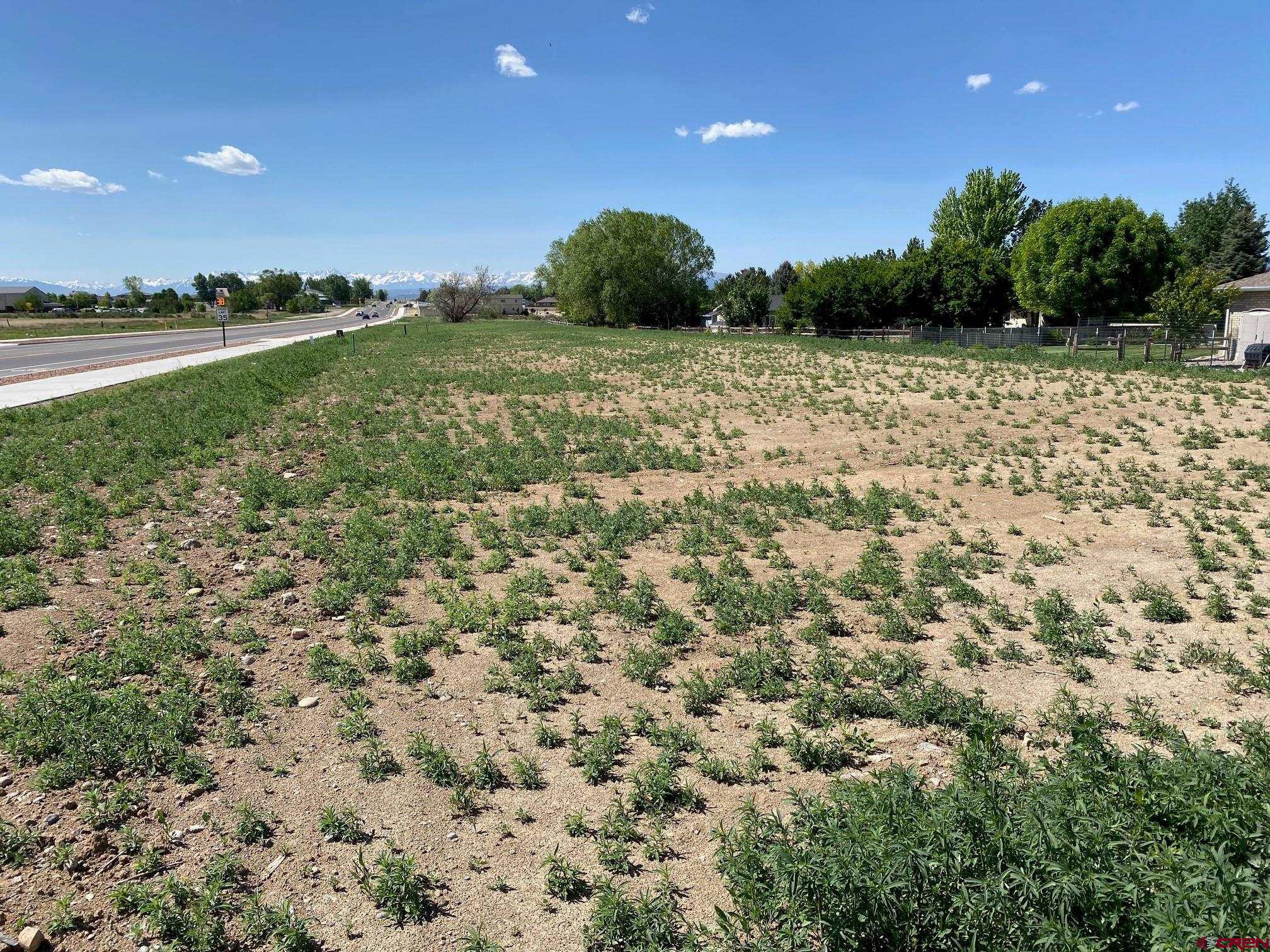 Lot 3 6700th Road Montrose, CO 81401 - Photo 8 of 8 a view of a field of grass and a building in background