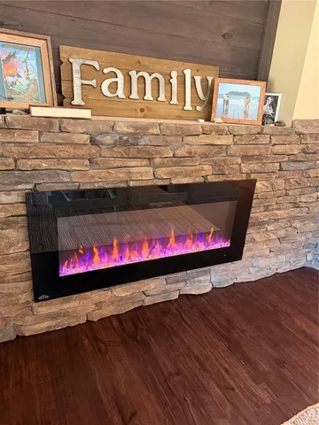 a sign that is sitting on a street