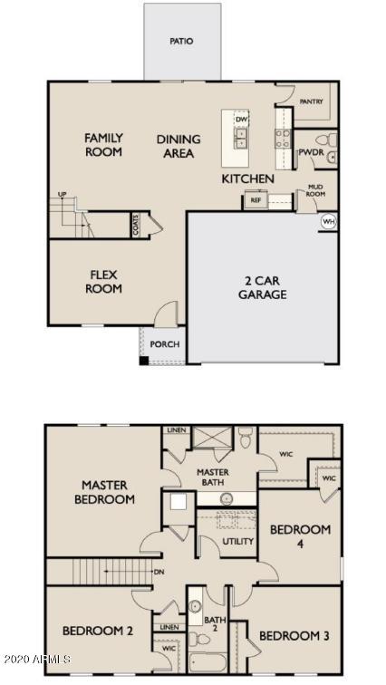 5603 East Moira Road Florence, AZ 85132 - Photo 12 of 12 Beacon Floor Plan
