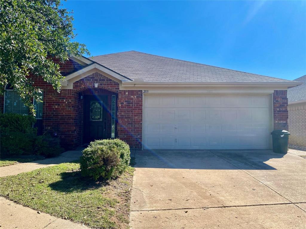 203 Jacinth Lane Granbury, TX 76049 - Photo 1 of 20 a front view of a house