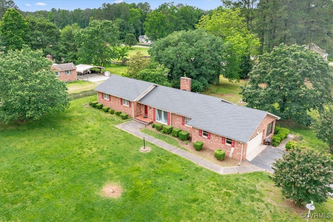448 Jasper Lane Waverly, VA 23890 - Photo 36 of 44 an aerial view of a house