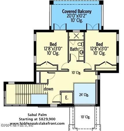 08 Southeast 265th Court Road Umatilla, FL 32784 - Photo 49 of 53 Sabal Palm Floor Plan 2nd
