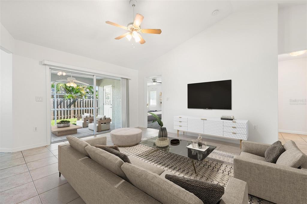 662 Flamingo Road Venice, FL 34293 - Photo 9 of 34 Virtually Staged - Living Room