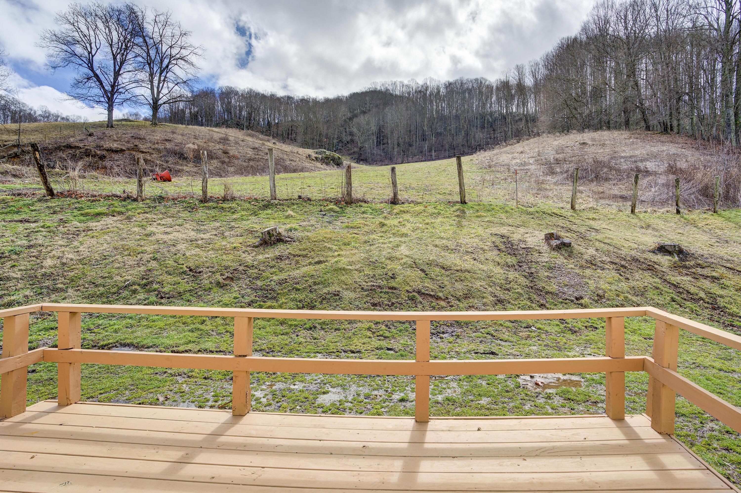 288 Shell Creek Road Roan Mountain, TN 37687 - Photo 9 of 31 Back deck