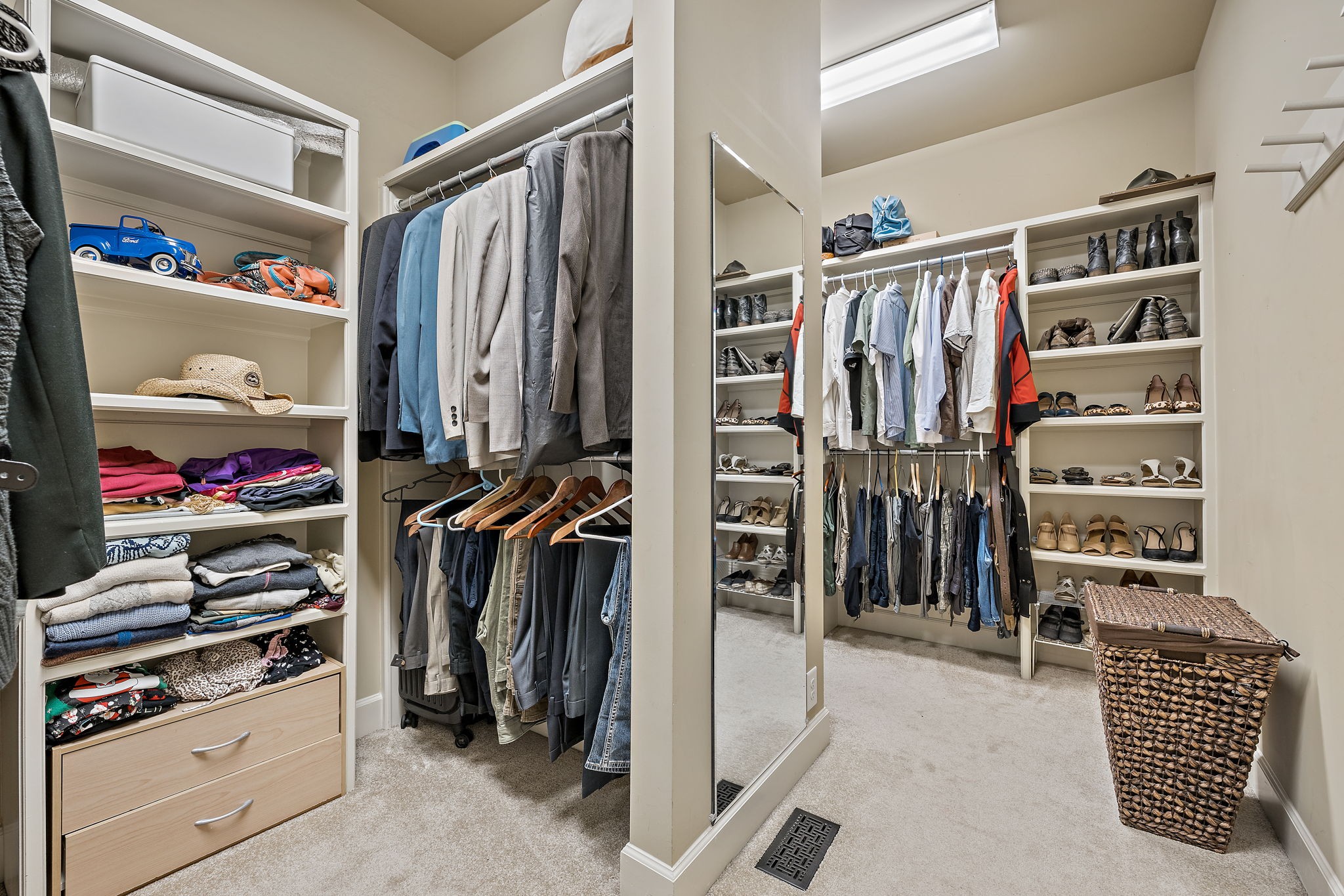 1420 Hunter Road Franklin, TN 37064 - Photo 30 of 57 a view of walk in closet with clothes and shoes