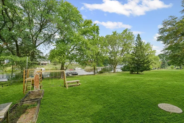 a park with lots of green space and trees