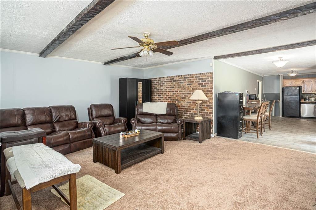 4123 Shorter Way Decatur, GA 30034 - Photo 6 of 14 a living room with furniture and a ceiling fan