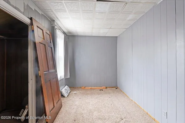 a view of a storage & utility room