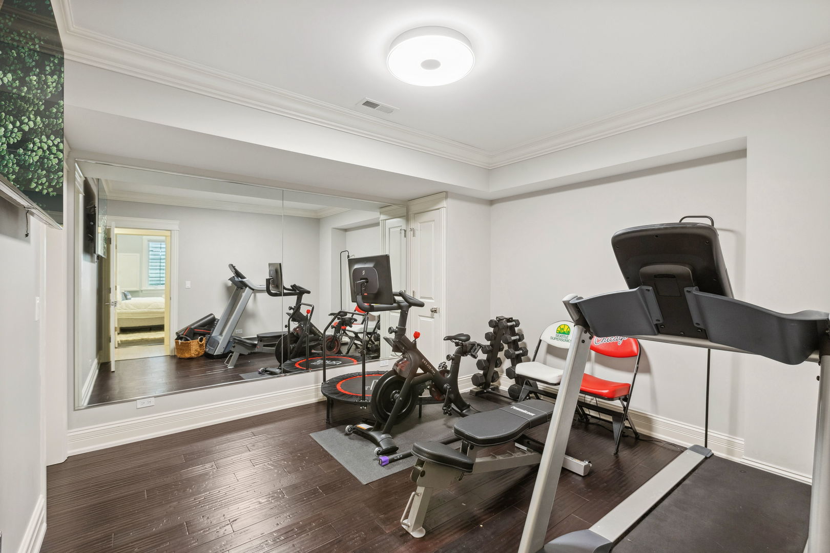 923 Harvard Lane Wilmette, IL 60091 - Photo 37 of 42 a living room with furniture and wooden floor