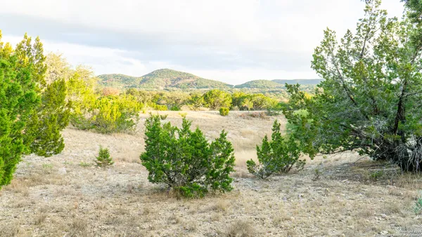 a view of a lake with mountains in the background