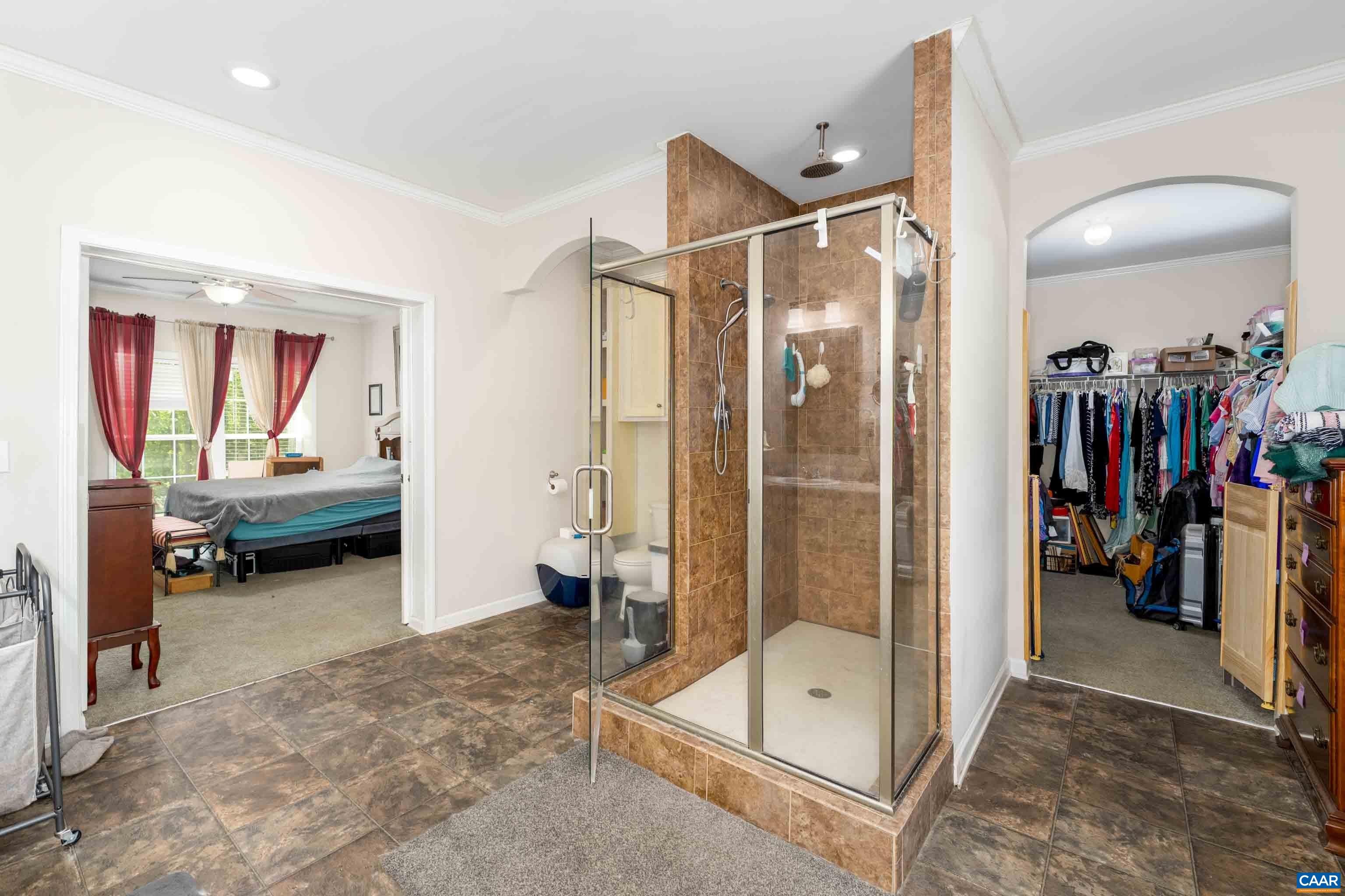 2441 Tisdale Road Barboursville, VA 22923 - Photo 11 of 44 walk in shower huge closet dual vanity and large