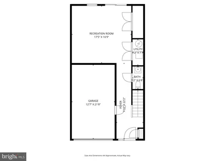 a picture of a room with a floor plan