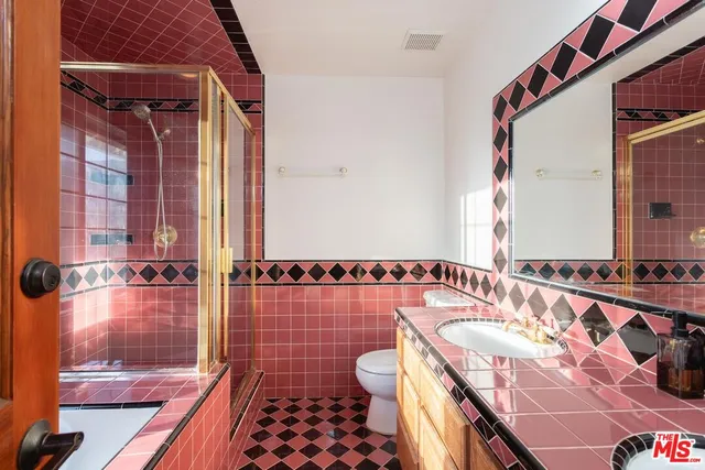 a view of a house with mountain view