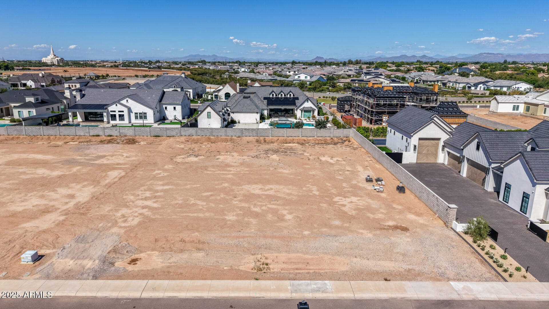 a city view with tall buildings