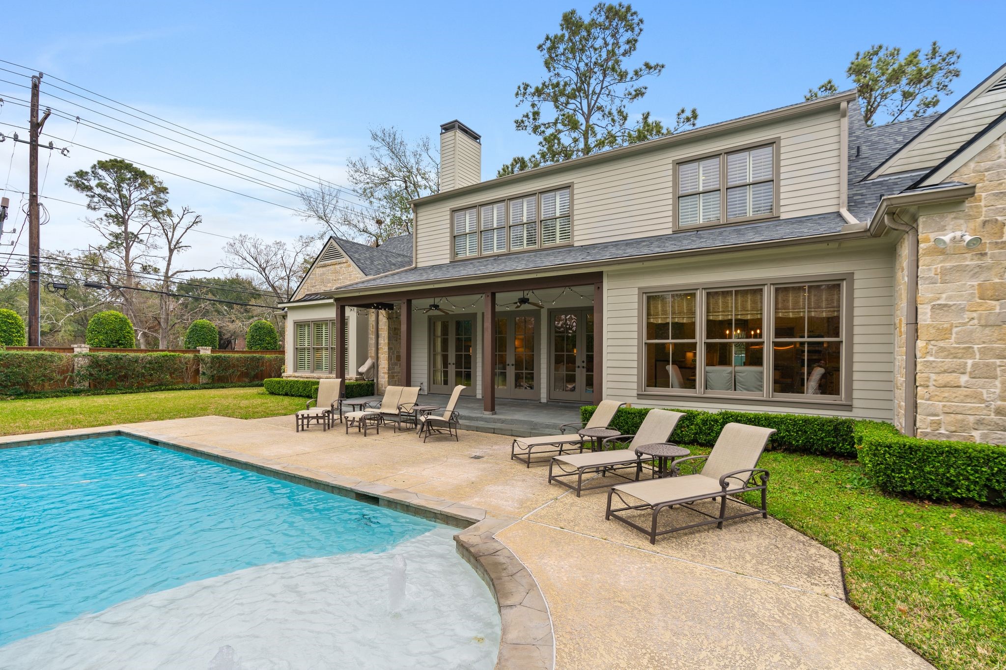 11402 Taylorcrest Road Houston, TX 77024 - Photo 40 of 44 Ample patio space provides plenty of room for outdoor furnishings. Note: patio was freshly repainted (Feb. '26) since this photo was taken!