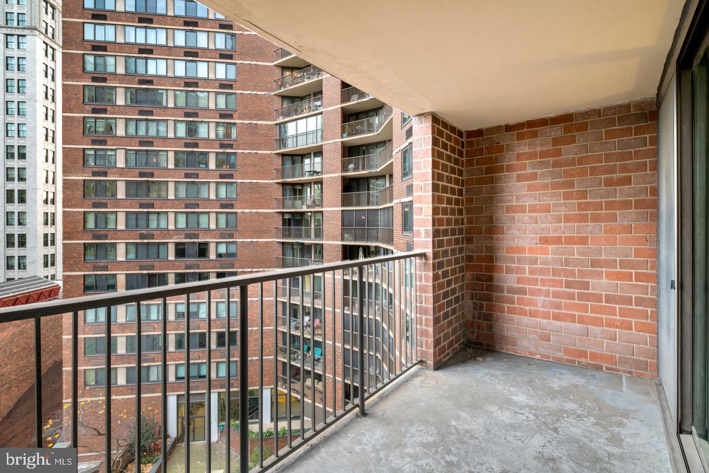 1420 Locust Street, Unit 11D Philadelphia, PA 19102 - Photo 11 of 20 a view of a building from balcony