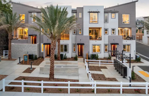 a view of a building with many windows