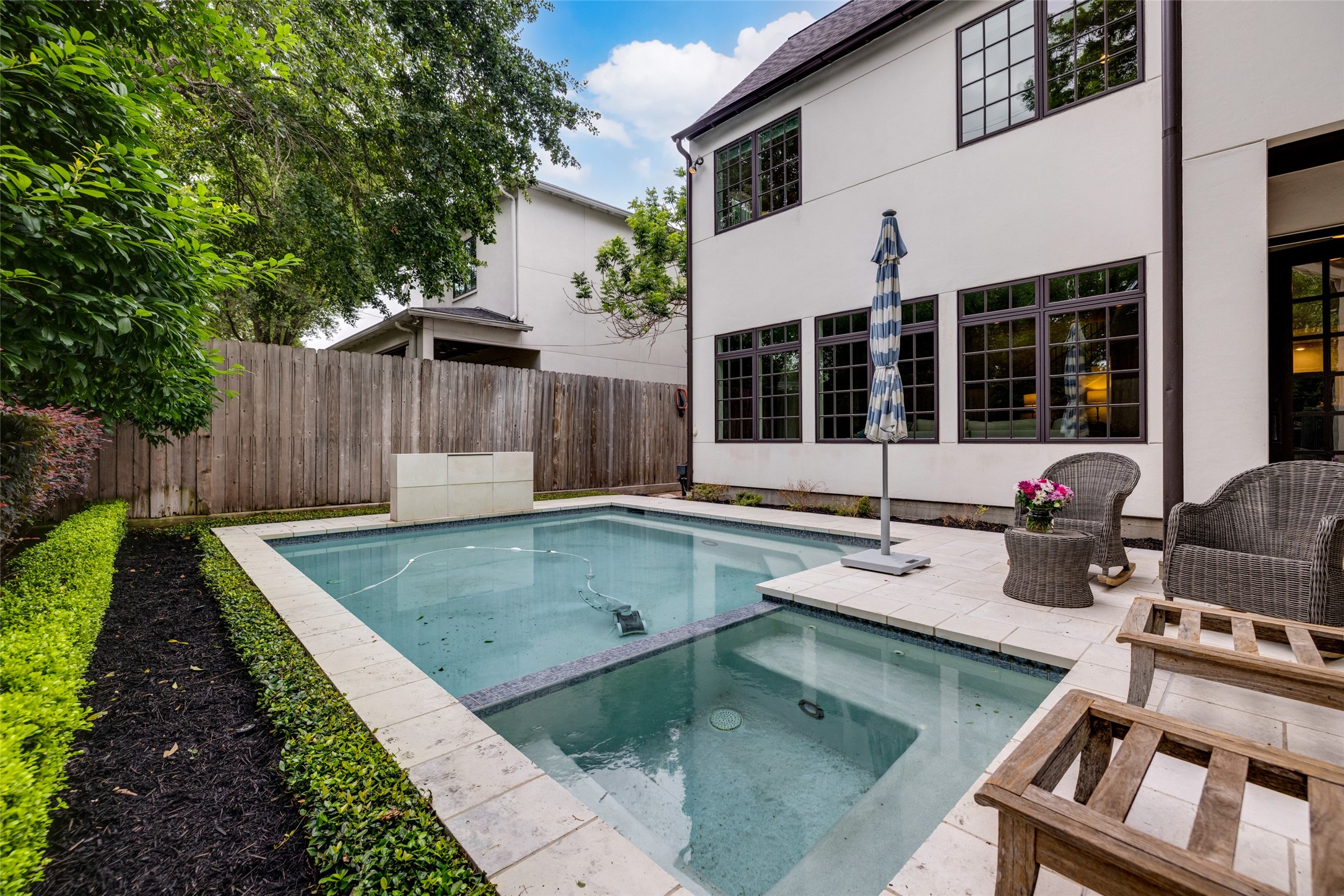 2815 Albans Road Houston, TX 77005 - Photo 5 of 50 Enjoy Family & Friends in this beautiful pool & spa, lovely covered patio