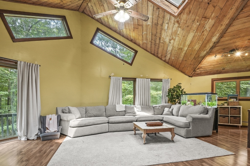 77 Vinton Road Holland, MA 01521 - Photo 5 of 31 a living room with furniture and a large window