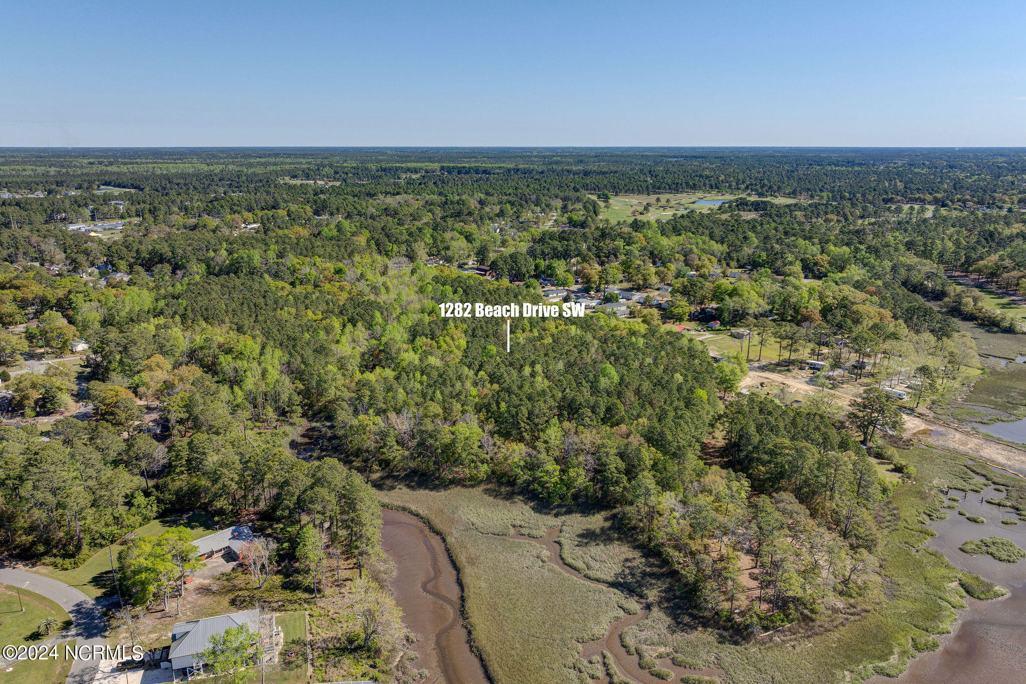1282 Beach Drive Southwest Calabash, NC 28467 - Photo 12 of 44 1282BeachDriveDrone-12