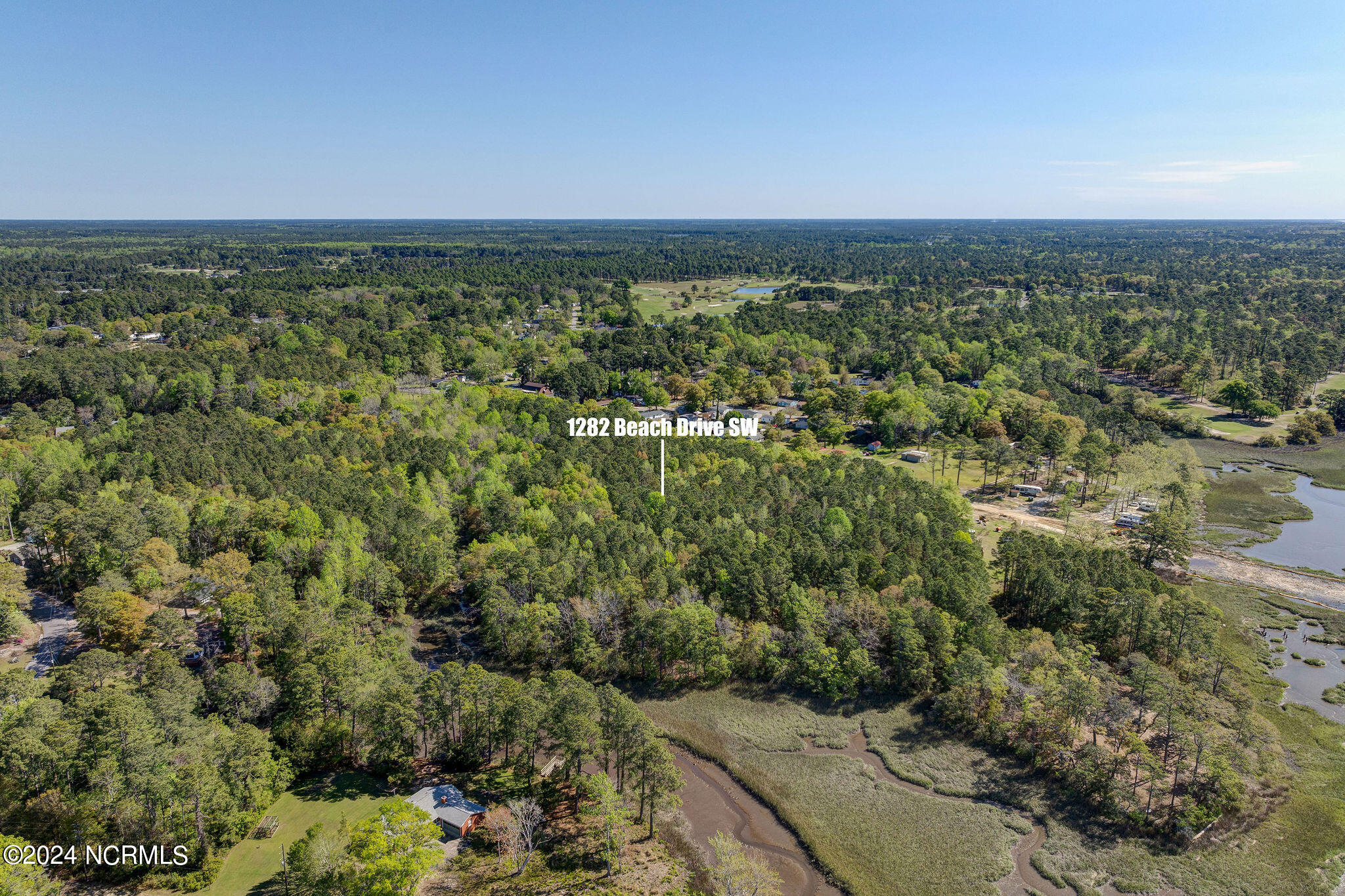 1282 Beach Drive Southwest Calabash, NC 28467 - Photo 13 of 44 1282BeachDriveDrone-13