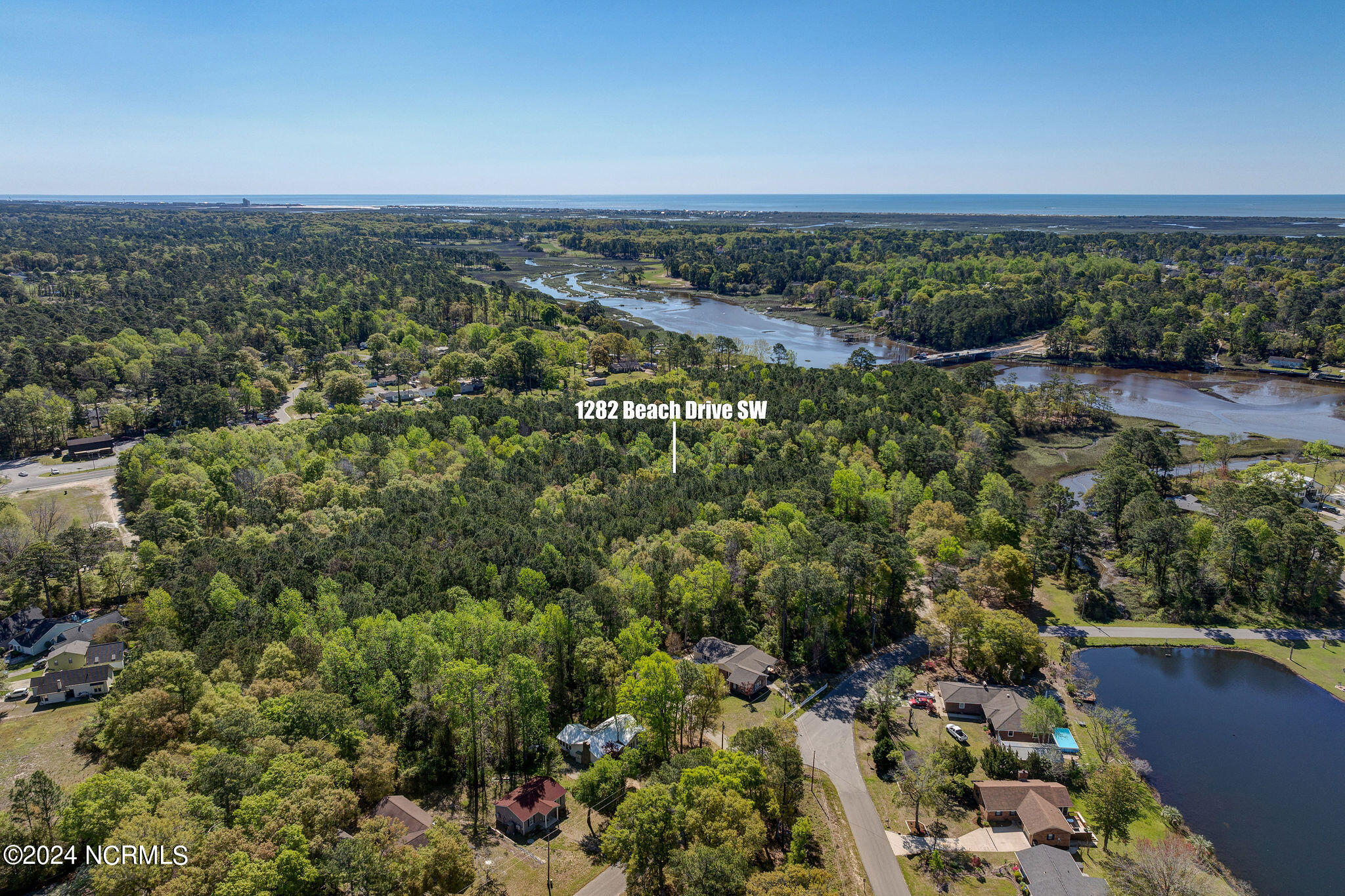 1282 Beach Drive Southwest Calabash, NC 28467 - Photo 19 of 44 1282BeachDriveDrone-19
