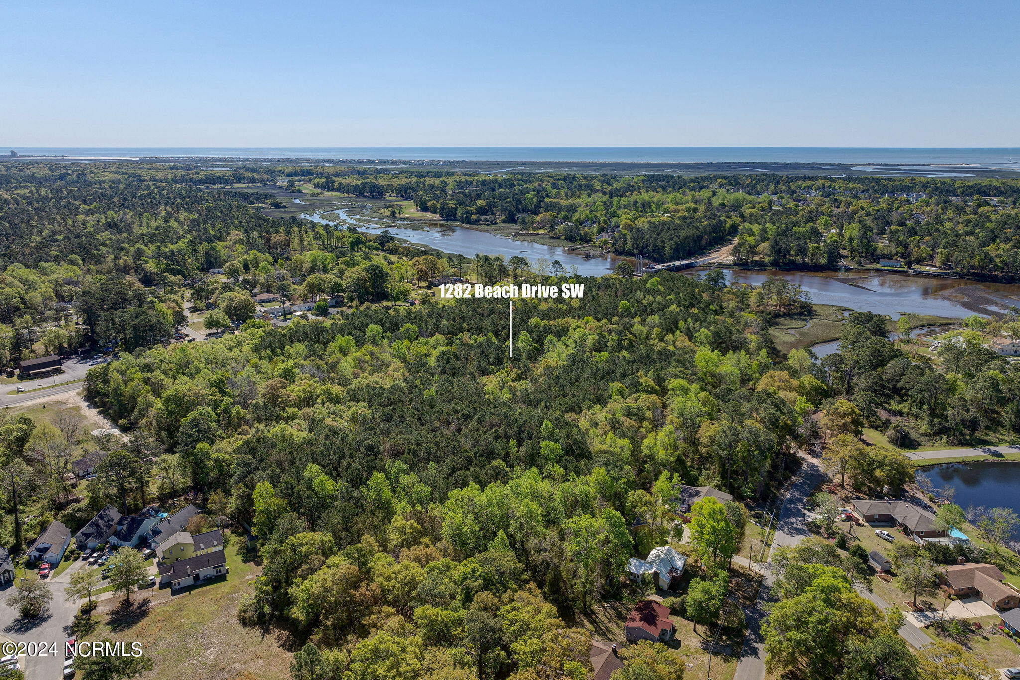 1282 Beach Drive Southwest Calabash, NC 28467 - Photo 20 of 44 1282BeachDriveDrone-20