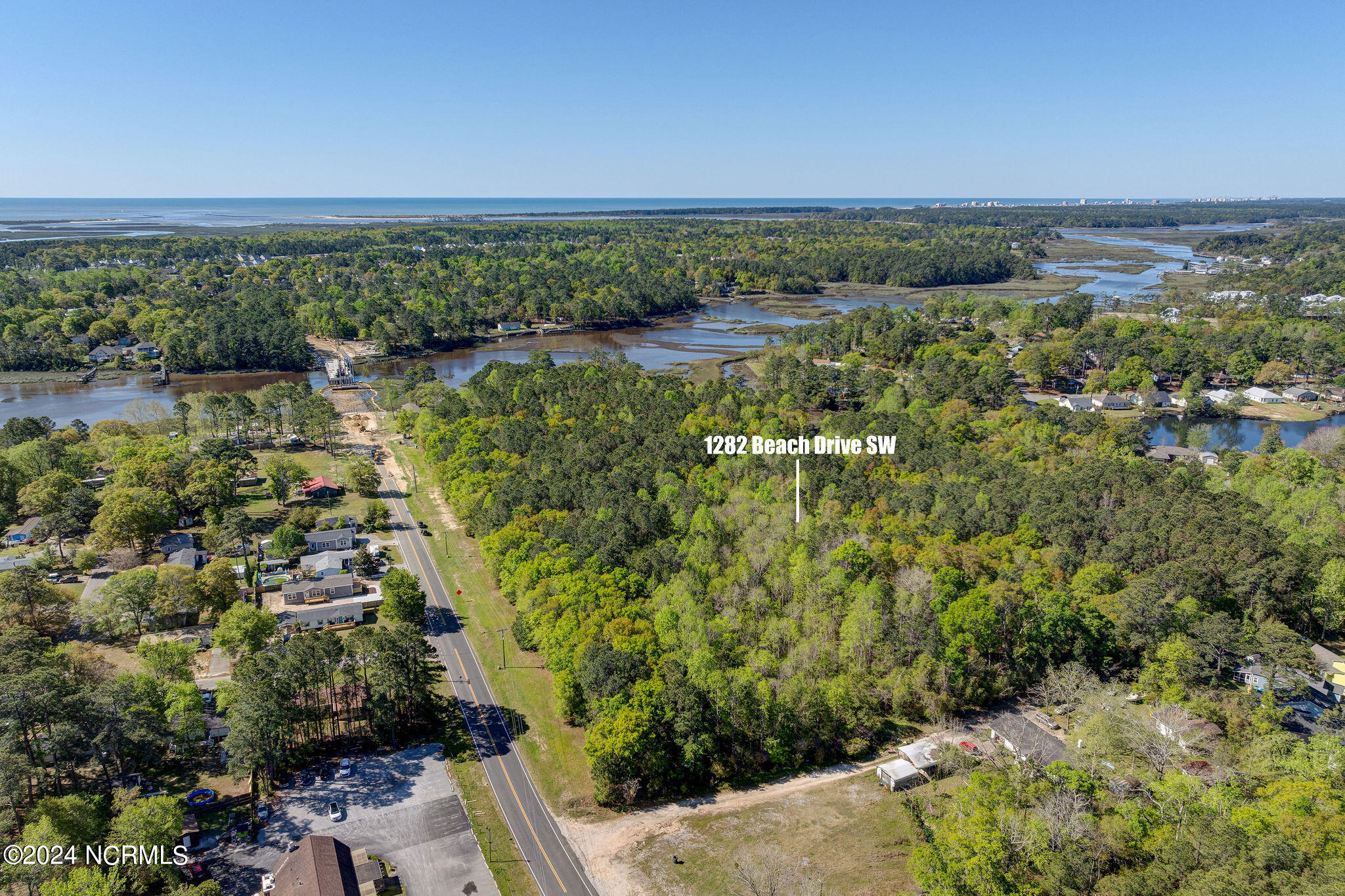 1282 Beach Drive Southwest Calabash, NC 28467 - Photo 25 of 44 1282BeachDriveDrone-25