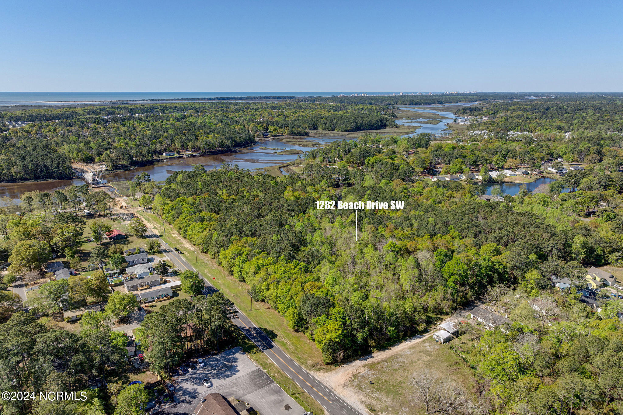 1282 Beach Drive Southwest Calabash, NC 28467 - Photo 26 of 44 1282BeachDriveDrone-26