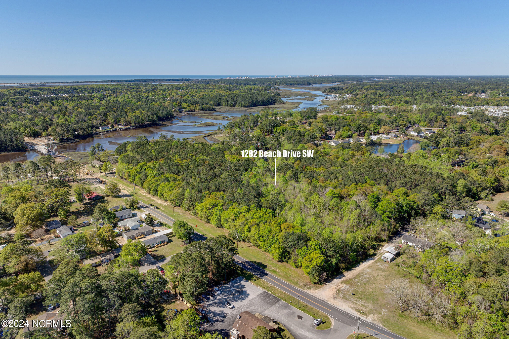 1282 Beach Drive Southwest Calabash, NC 28467 - Photo 27 of 44 1282BeachDriveDrone-27