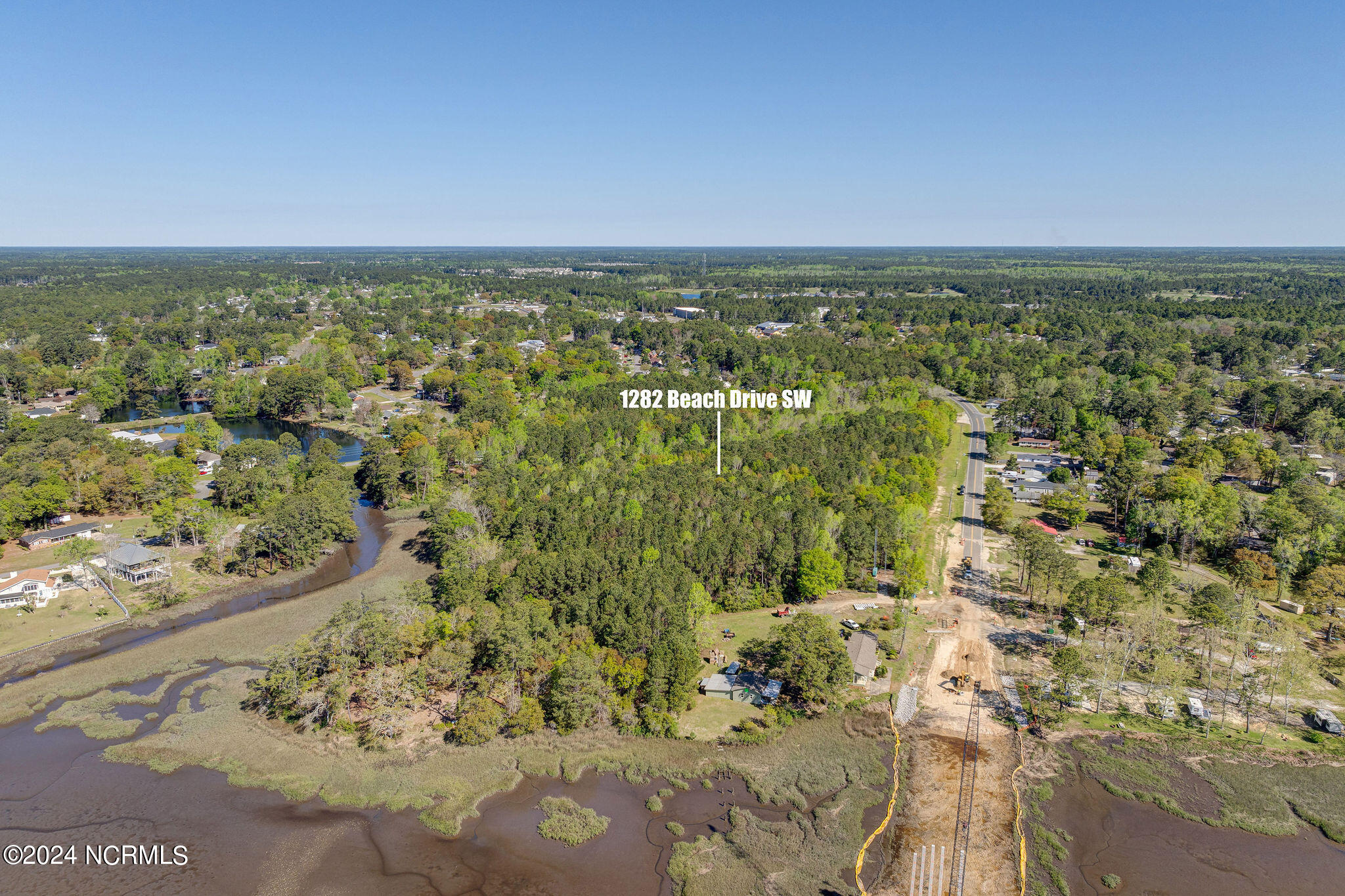 1282 Beach Drive Southwest Calabash, NC 28467 - Photo 8 of 44 1282BeachDriveDrone-8