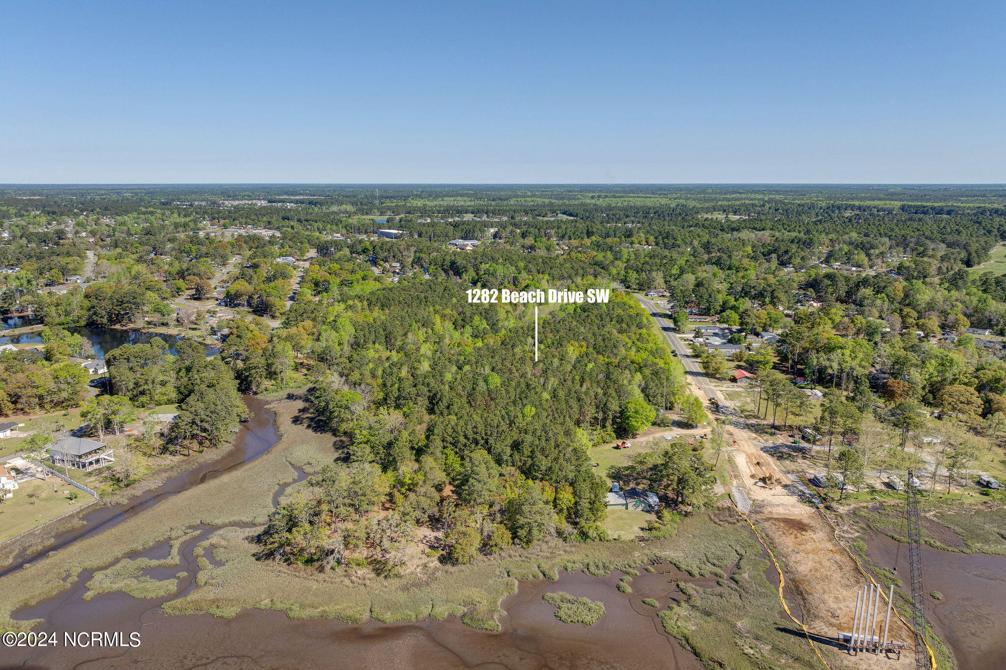 1282 Beach Drive Southwest Calabash, NC 28467 - Photo 9 of 44 1282BeachDriveDrone-9
