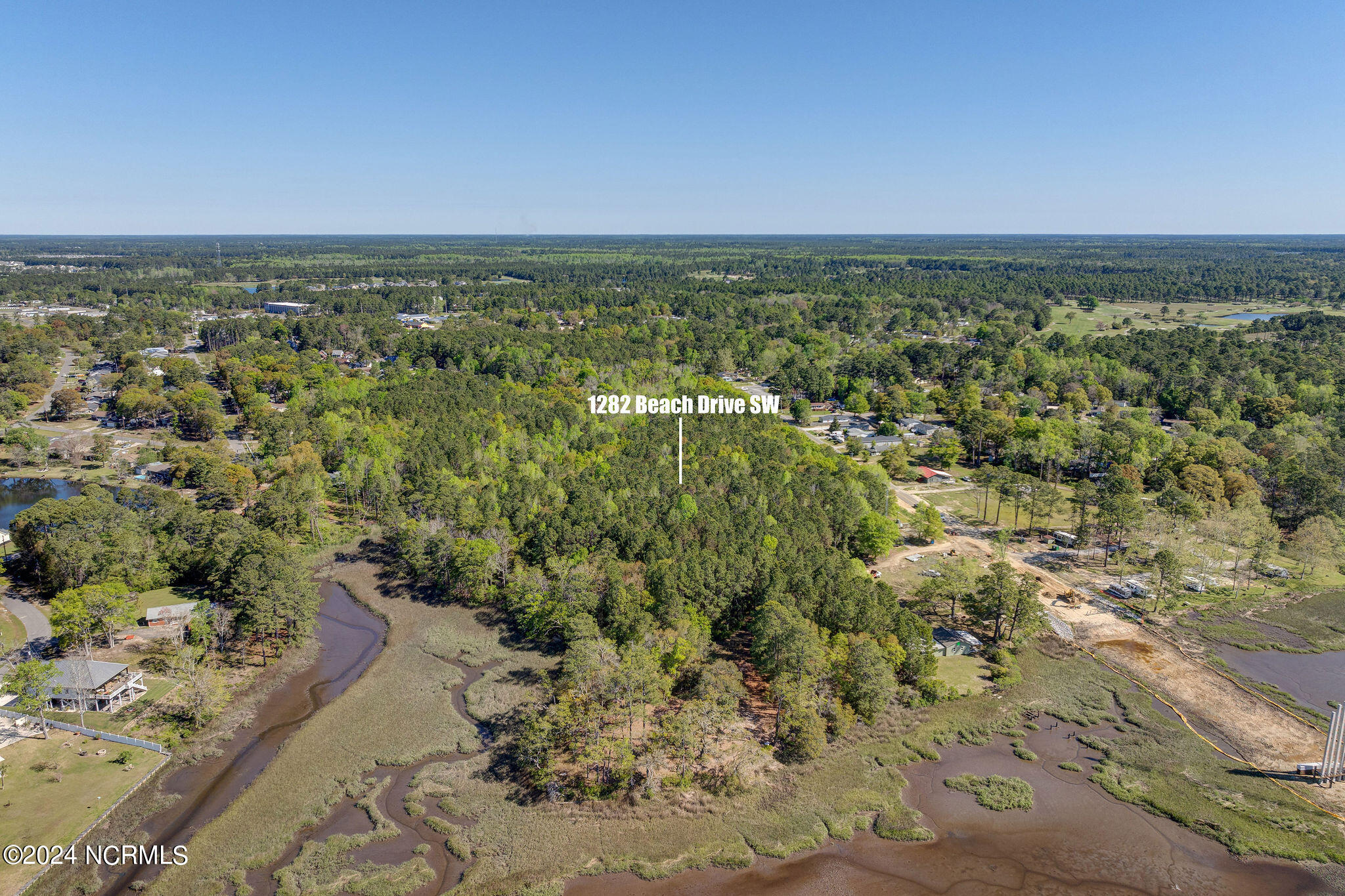1282 Beach Drive Southwest Calabash, NC 28467 - Photo 10 of 44 1282BeachDriveDrone-10