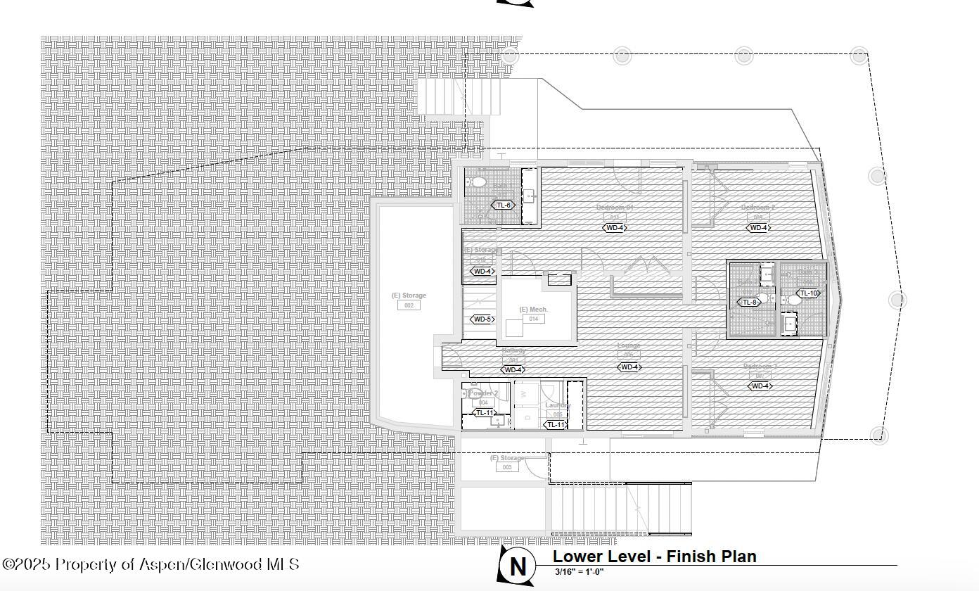 51 Roaring Fork Drive Aspen, CO 81611 - Photo 30 of 30 Lower Level Plan