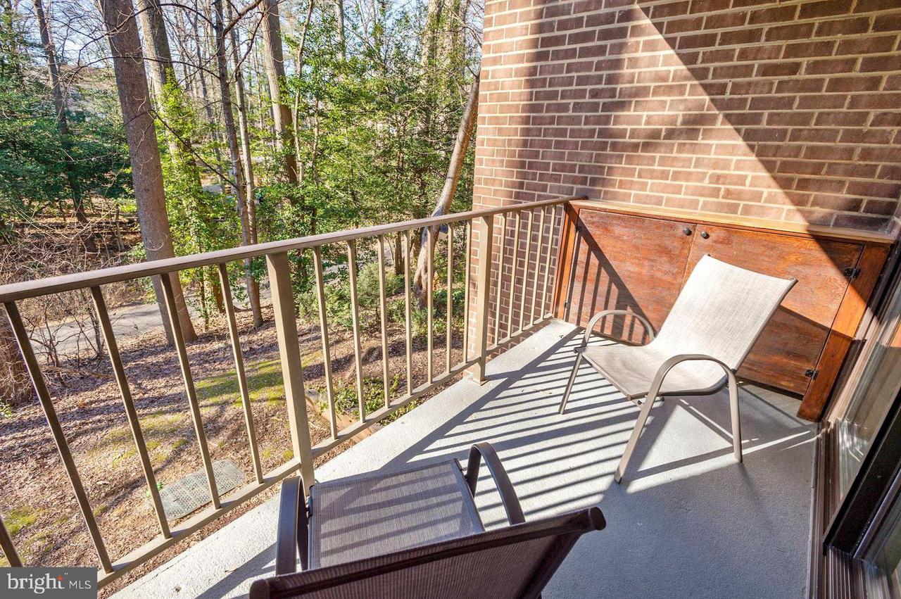 1532 Northgate Square, Unit 12A Reston, VA 20190 - Photo 12 of 20 a view of balcony with wooden floor