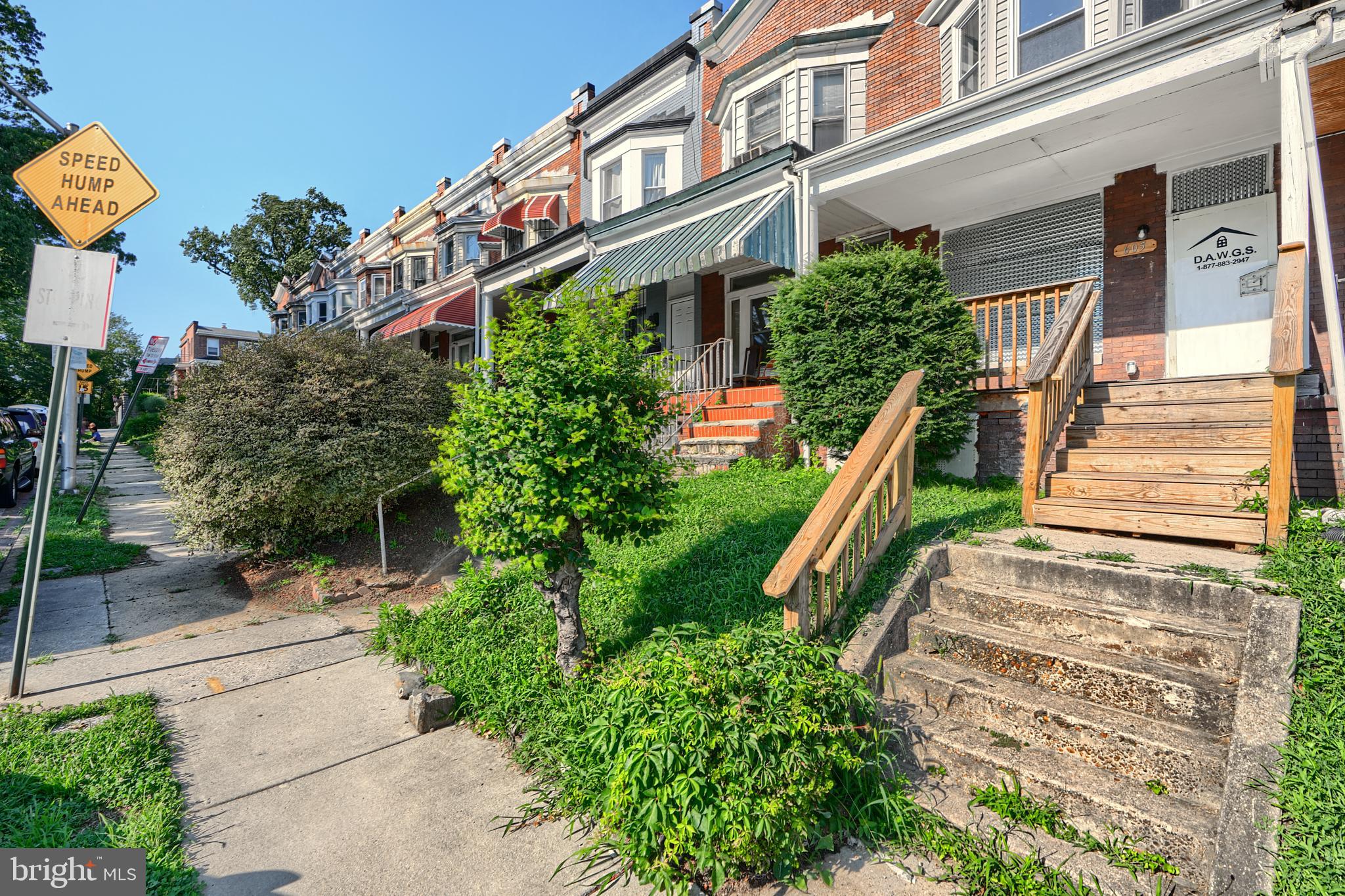 605 North Rosedale Street Baltimore, MD 21216 - Photo 3 of 34 Side