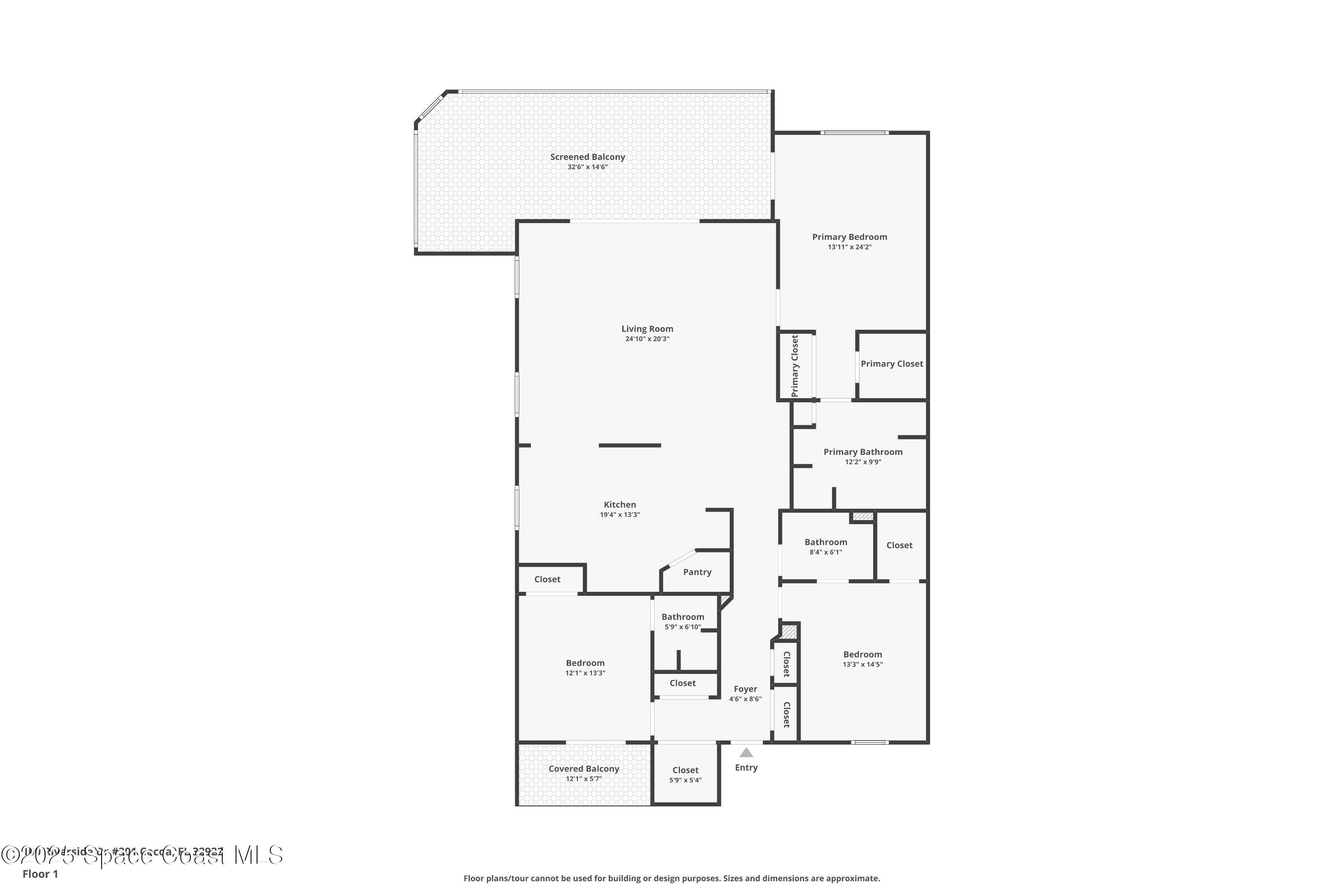 100 Riverside Drive, Unit 301 Cocoa, FL 32922 - Photo 68 of 68 Floorplan Views