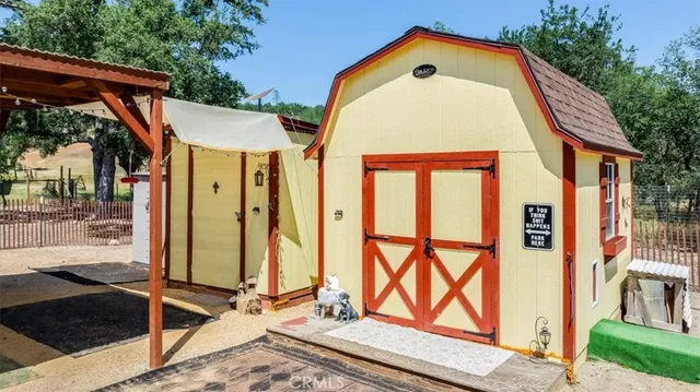 a view of outdoor space and deck
