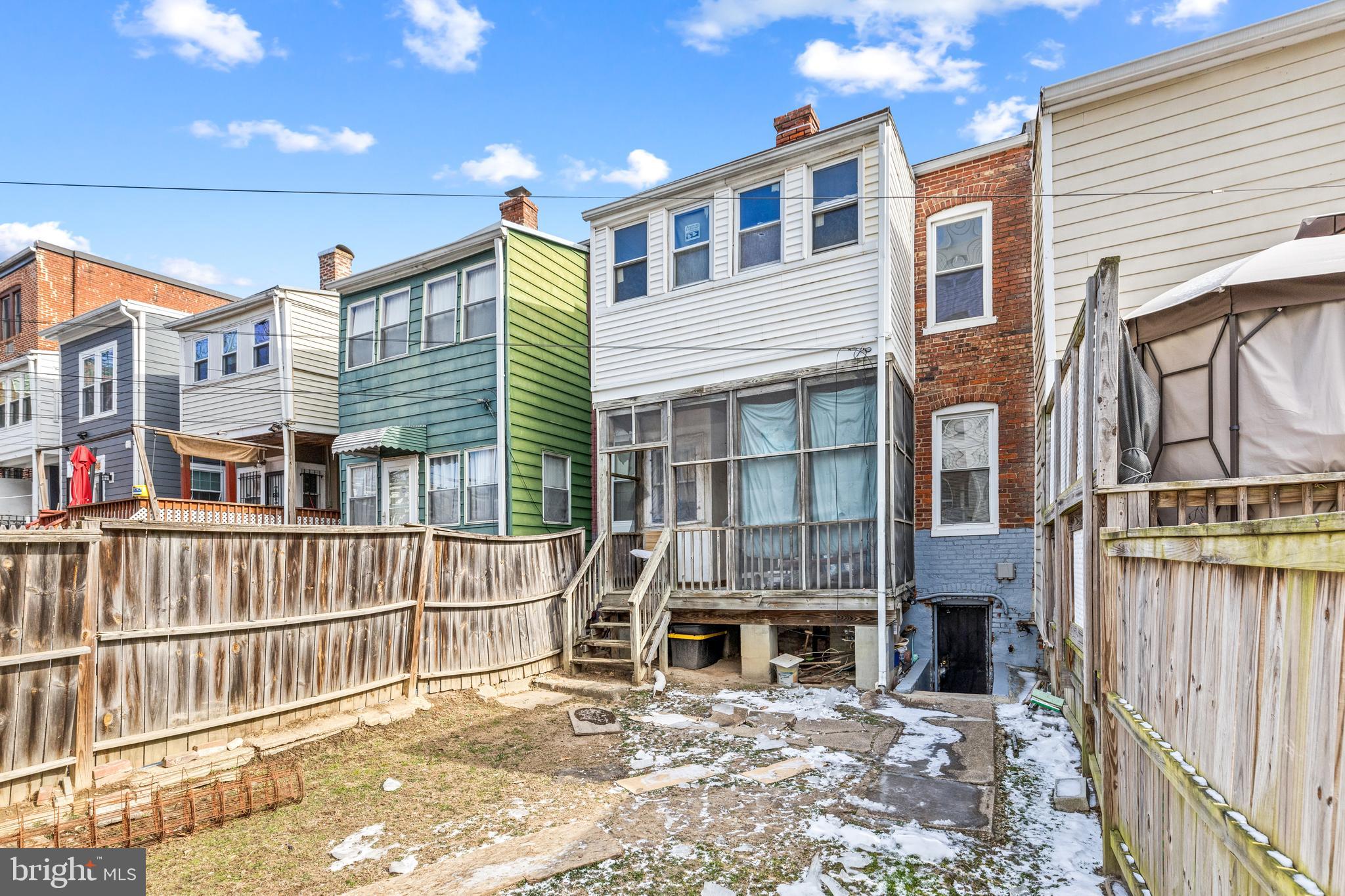 5506 8th Street Northwest Washington, DC 20011 - Photo 24 of 26 a view of a house with wooden fence