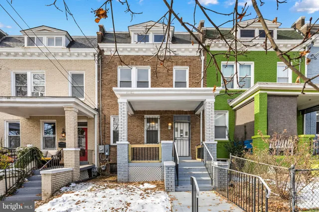 a view of a building with many windows