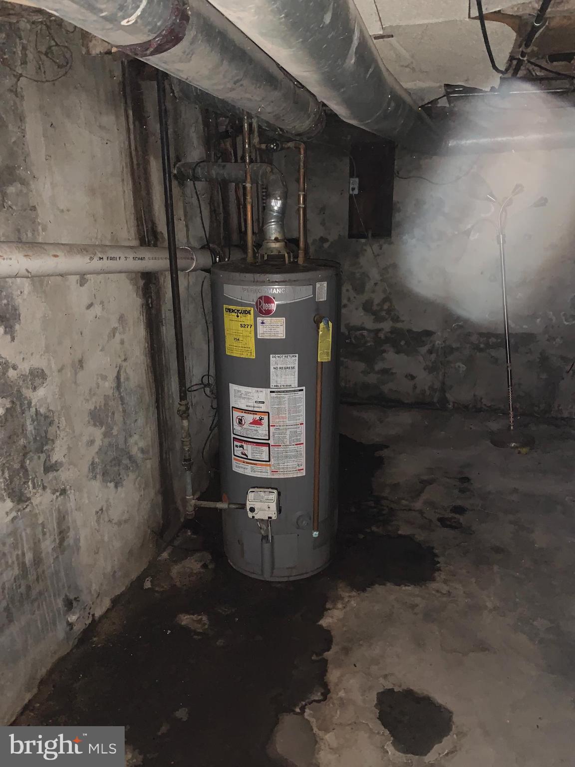 1825 Walbrook Avenue Baltimore, MD 21217 - Photo 12 of 13 a view of water heater room
