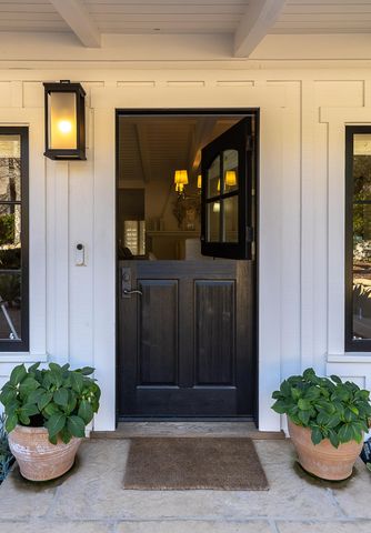 a view of a entryway door of the house