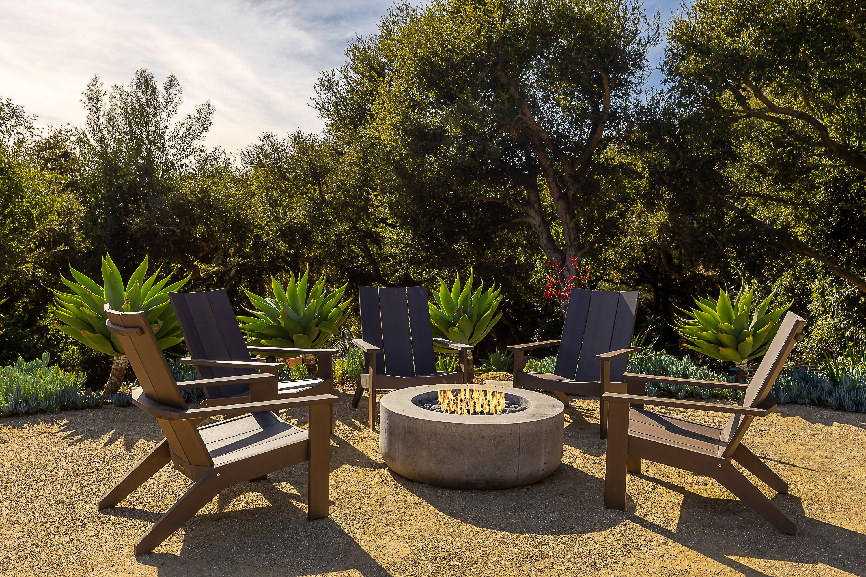 2885 Hidden Valley Lane Montecito, CA 93108 - Photo 23 of 25 HiddenValley2885.Firepit