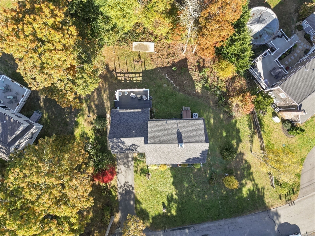 18 Carlton Road Bourne, MA 02532 - Photo 34 of 41 an aerial view of a house with a yard