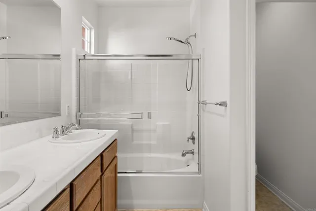 a view of small space with racks on the wall