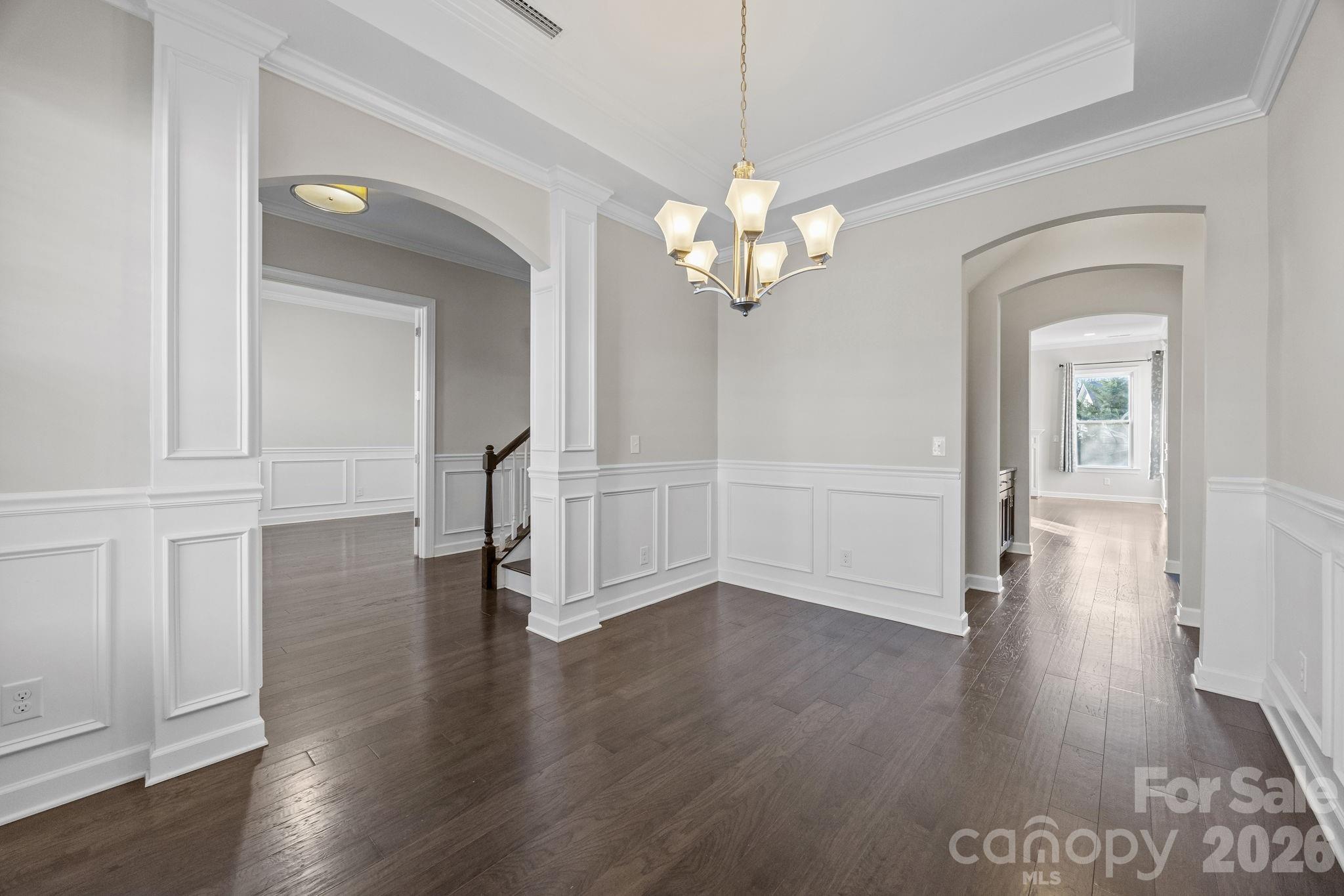 1221 Violet Court Fort Mill, SC 29708 - Photo 8 of 48 wooden floor in an empty room with a window