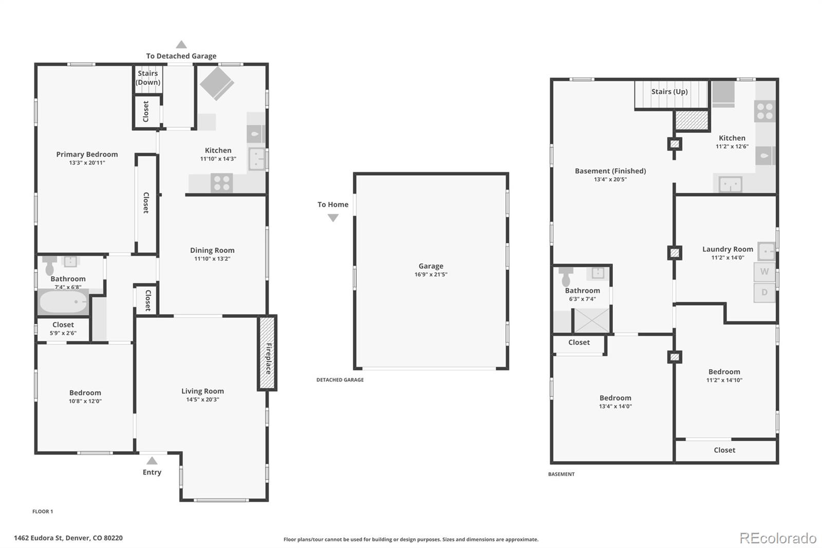 1462 Eudora Street Denver, CO 80220 - Photo 38 of 38 view of a bathroom with a shower