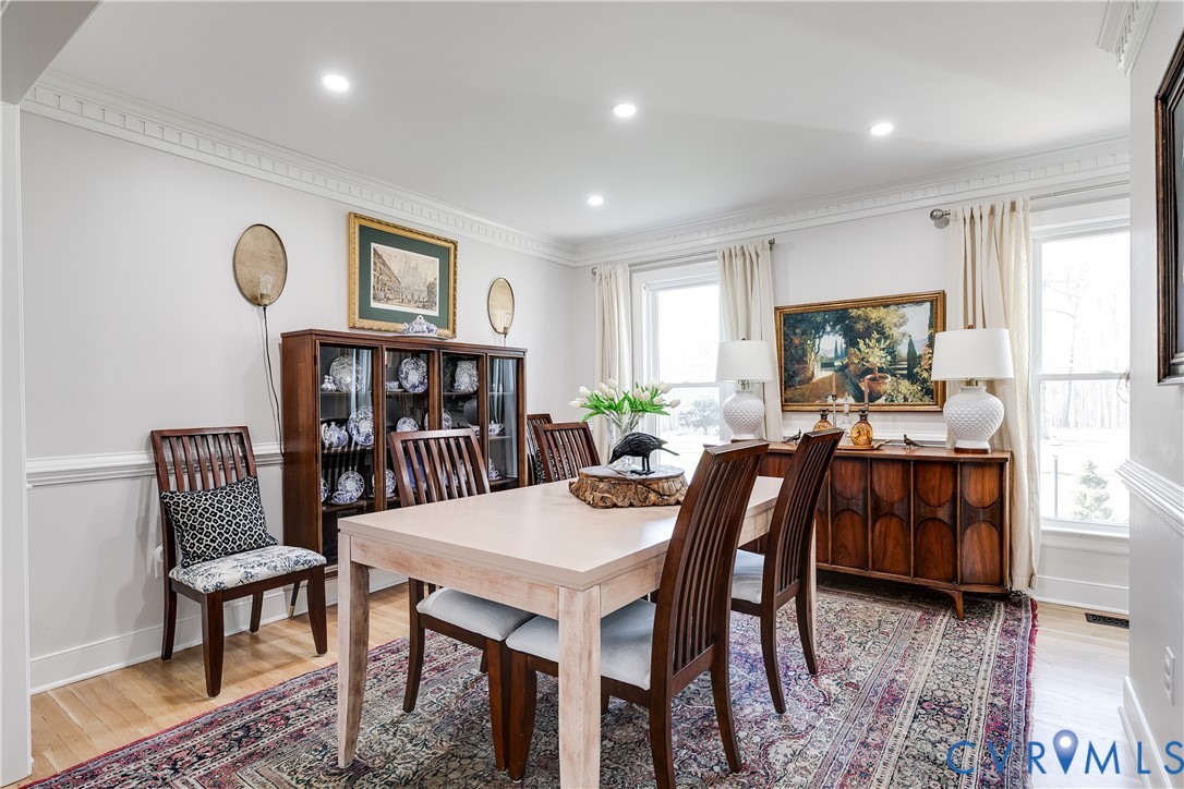 2021 Swamp Fox Road Midlothian, VA 23112 - Photo 17 of 73 a view of a dining room with furniture