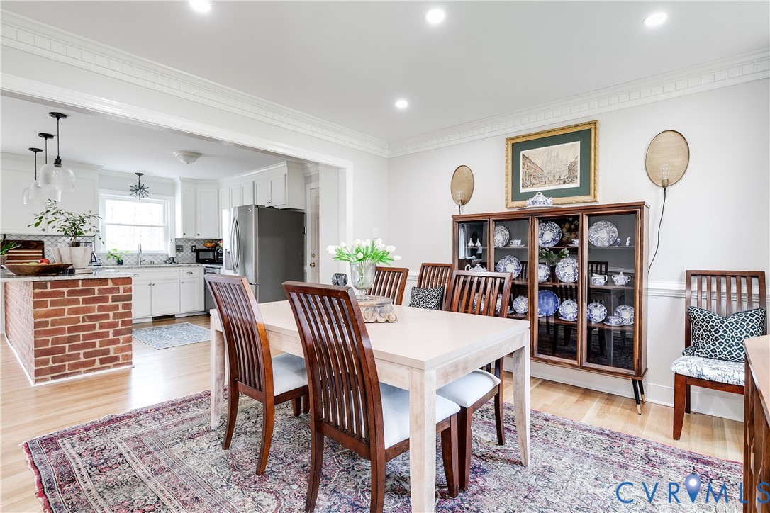 2021 Swamp Fox Road Midlothian, VA 23112 - Photo 18 of 73 a view of a dining room with furniture